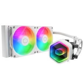   Cooler Master - MasterLiquid 240 Core II White Edition - Wasserkühlung/universal - MLW-D24M-A18PA-RW
