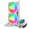 Cooler Master - MasterLiquid 240 Core II White Edition - Wasserkühlung/universal - MLW-D24M-A18PA-RW