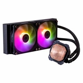   Cooler Master - MasterLiquid 240L Core ARGB Weiß - Wasserkühlung/universal - MLW-D24M-A18PZ-RW