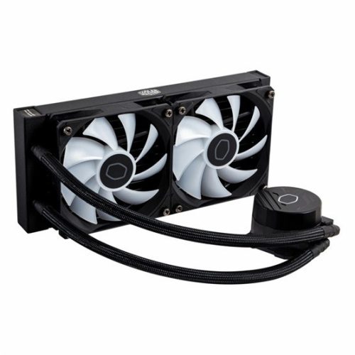 Cooler Master - MasterLiquid 240L Core ARGB Weiß - Wasserkühlung/universal - MLW-D24M-A18PZ-RW