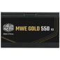   Cooler Master 550W - MWE Gold 550 V3 - MPE-5502-ACAAG-3BEU - 80+ Gold  - ATX 3.1 - Nicht modular - Schwarzes Netzteil