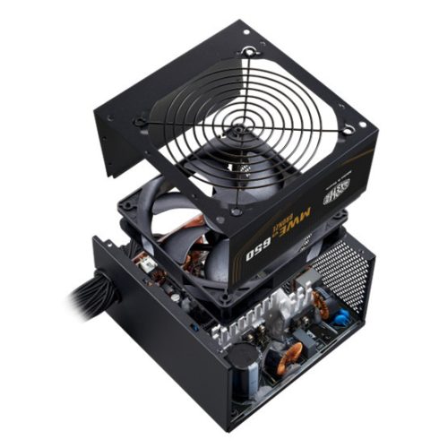 Cooler Master 650W - MWE Bronze 650 V3 - MPE-6501-ACAAW-3BEU - 80+ Bronze ATX3.1 - Schwarzes Netzteil