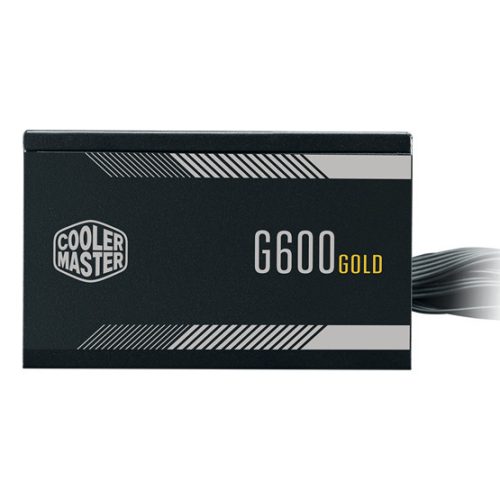 Cooler Master 600W - G600 Gold - MPW-6001-ACAAG-NL - 80+ Gold - ATX 12V V2.52 - Schwarzes Netzteil - Bulk