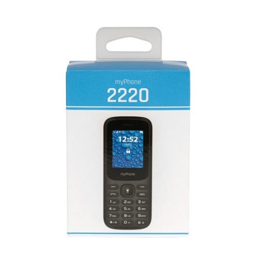 myPhone 2220 1,77" Dual SIM Mobiltelefon - Schwarz