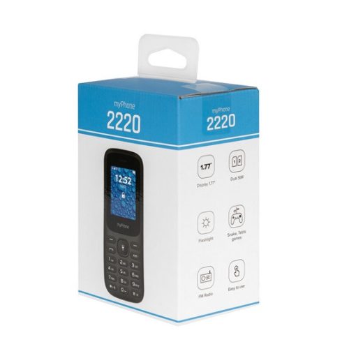 myPhone 2220 1,77" Dual SIM Mobiltelefon - Schwarz