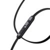 Baseus Encok H19 Kabelgebundene Ohrhörer 3,5 mm Klinkenstecker mit Mikrofon, Schwarz