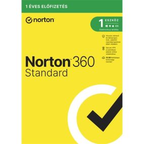   Norton 360 Standard - 21417481 - 10GB DE 1 Benutzer, 1 Gerät/1 Jahr, elektronische Lizenz