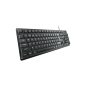   NOXO Fusionlight Gaming Membran Tastatur, ungarische Layout - B-Ware