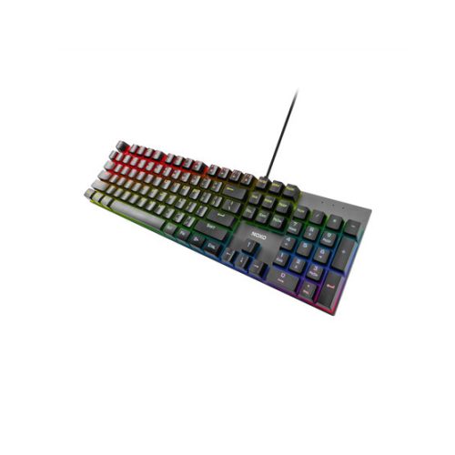 NOXO Vergeltungsmechaniker Gaming-Tastatur, ROTE Schalter, ungarische Layout - Gebrauchtware