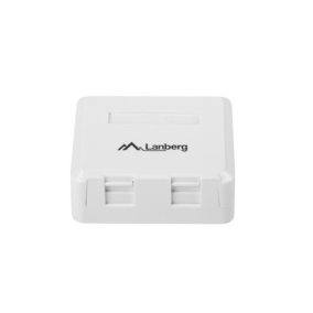 Lanberg Falon außerhalb Steckdose für 2 Keystone-Module
