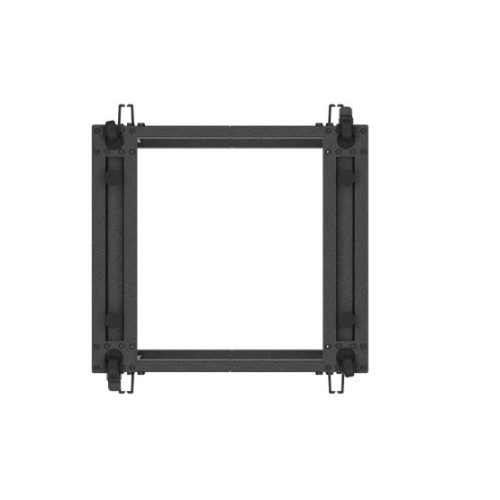 Lanberg 19" 12U 600x600-1100 justierbarer Rackrahmen, schwarz
