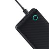 Baseus Airpow Lite Powerbank 10000 mAh, 15W, Schwarz + USB Typ-C, 30cm Kabel