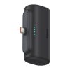 Baseus Kompakte Schnelllade-Powerbank 5000 mAh, 20W USB Typ-C Anschluss, Schwarz