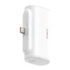 Baseus Kompakte Schnelllade-Powerbank 5000 mAh, 20W USB Typ-C Anschluss, Weiß