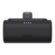 Baseus Kompakte Schnelllade-Powerbank 5000 mAh, 20W mit iPhone-Anschluss, Schwarz