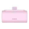 Baseus Kompakte Schnelllade-Powerbank 5000 mAh, 20W mit iPhone-Anschluss, Roségold
