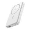 Baseus Airpow II Qi2 Magnetische kabellose Schnellladepowerbank 10000 mAh, 22,5 W, weiß + 60 W USB Typ-C, 30 cm Kabel