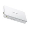 Baseus Airpow II Qi2 Magnetische kabellose Schnellladepowerbank 10000 mAh, 22,5 W, weiß + 60 W USB Typ-C, 30 cm Kabel