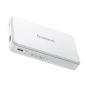   Baseus Airpow II Qi2 Magnetische kabellose Schnellladepowerbank 10000 mAh, 22,5 W, weiß + 60 W USB Typ-C, 30 cm Kabel