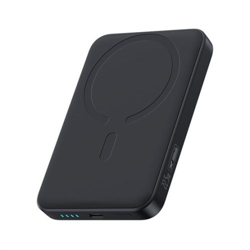 Baseus EnerFill FM11 Magnetische kabellose Schnellladepowerbank 10000 mAh, 22,5W, schwarz + USB Typ-C, 30cm Kabel