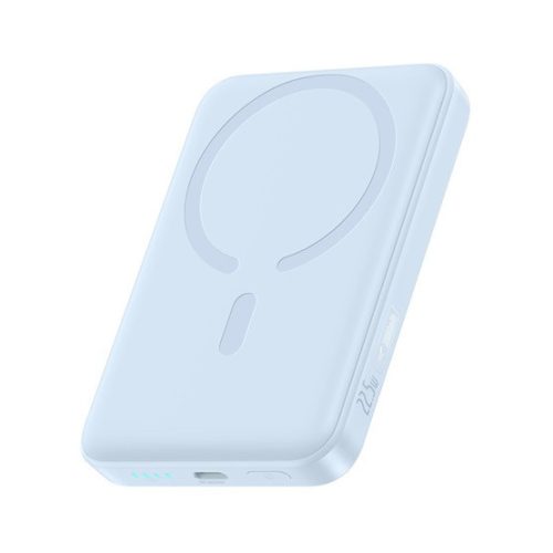 Baseus EnerFill FM11 Magnetische kabellose Schnellladepowerbank 10000 mAh, 22,5 W, blau + 60W USB Typ-C, 30 cm Kabel