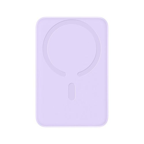 Baseus EnerFill FM11 Magnetische kabelloses Schnellladepowerbank 10000 mAh, 22,5 W, lila + USB Typ-C, 30 cm Kabel