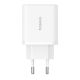 Baseus Cube Netz-Schnellladegerät 30W, USB Type-C + 2×USB Type-A, weiß