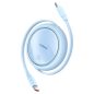   Baseus Free2Draw Mini USB Type-C, 100W automatische Einziehkabel, 1m, blau