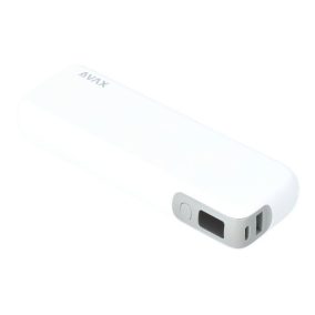   AVAX PB106W FREIZEIT PD/Typ-C 30W+QC 18W Schnelllade-Powerbank 15.000mAh, weiß - Geöffnetes Produkt