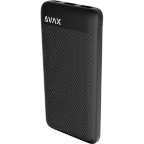  AVAX PB220 LIGHTY+ 20W 20.000mAh Powerbank USB-C (PD 3.0) + 2×USB-A, Schwarz