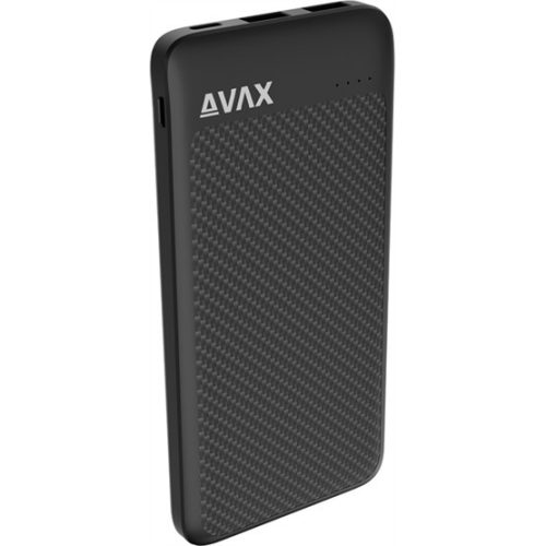 AVAX PB220 LIGHTY+ 20W 20.000mAh Powerbank USB-C (PD 3.0) + 2×USB-A, Schwarz