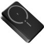   AVAX PB300 FREELY 15W Magnetische kabellose Powerbank 10.000mAh + 20W USB-C (PD3.0), schwarz