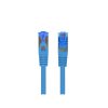 Lanberg Patchkabel, Cat6a S/FTP LSZH CCA 0,5 m, Blau
