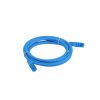 Lanberg Patchkabel, Cat6a S/FTP LSZH CCA 0,5 m, Blau
