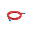 Lanberg Patchkabel, Cat6a S/FTP LSZH CCA 0,5 m, Rot