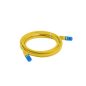 Lanberg Patchkabel, Cat6a S/FTP LSZH CCA 0,5 m, Gelb