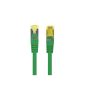 Lanberg Patchkabel CAT.6a S/FTP LSZH 0,25m grün, Kupfer