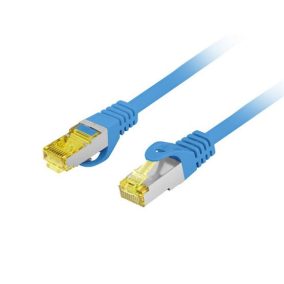 Lanberg Patch Kabel CAT.6a S/FTP LSZH 2m blau, Kupfer
