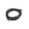 Lanberg Patchkabel Cat5e UTP 3 m, Schwarz