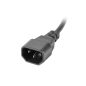   Lanberg 19" PDU/Verteilerleiste 1U 10A 2m 7x Schuko-Steckdose, schwarz C14