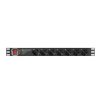 Lanberg 19" PDU/Verteilerleiste PRO 1U 16A 2m 7x Schuko-Steckdose SPD-3MP, schwarz