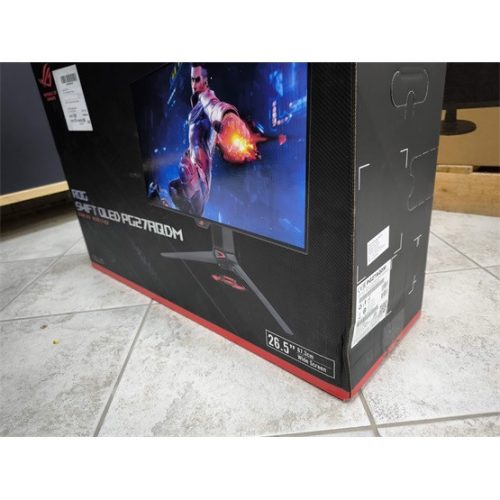 Asus 26,5" ROG Swift PG27AQDM Monitor - OLED - Refurbished, Damaged Product