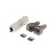Lanberg CAT.6a FTP Kabeltrommel, werkzeuglose Montage, 2xRJ45