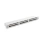 Lanberg Patchpanel 24 Port 1U 19" CAT.6 geschirmt, grau