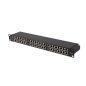   Lanberg Patchpanel 48 Port 1U 19" CAT.6 FTP, abgeschirmt, schwarz