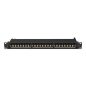 Lanberg Patchpanel 24 Port 1U 19" CAT.7 FTP, schwarz