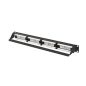 Lanberg Patchpanel 24 Port 1U 19" CAT.6a UTP, Schwarz