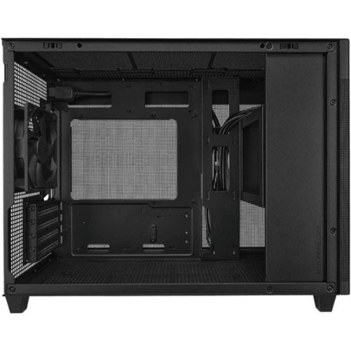 Asus Prime AP201 TG - Mini-PC-Gehäuse - Schwarz
