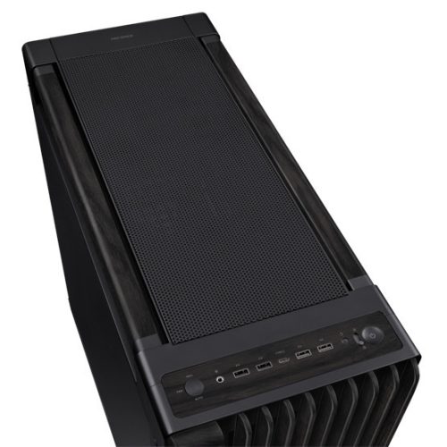 Asus ProArt PA602 Holz Metall E-ATX - Midi Tower - Schwarz