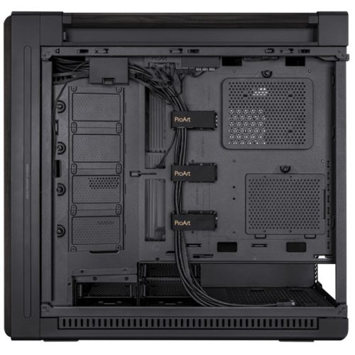 Asus ProArt PA602 Holz Metall E-ATX - Midi Tower - Schwarz